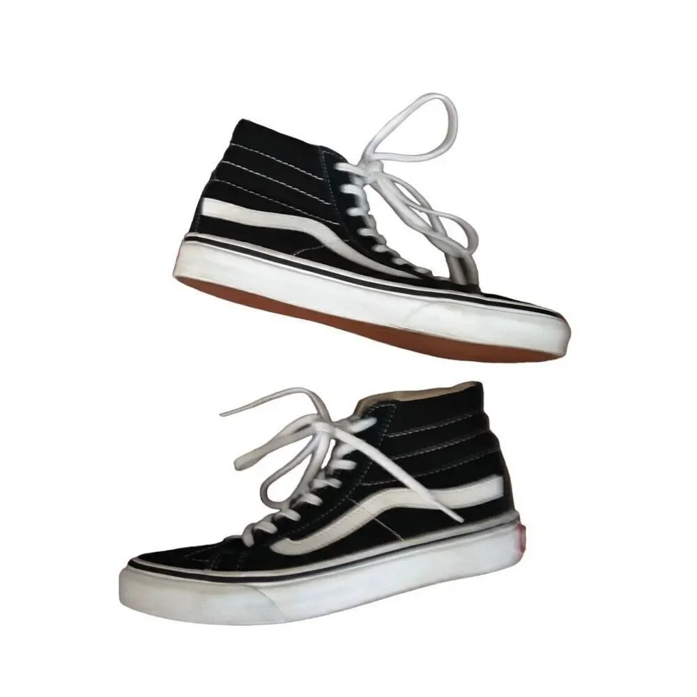 VANS M/4.5 W/6 Classic Sk8-Hi® Lace Up High-Top Sneakers Shoes